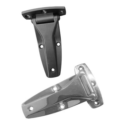 T Strap Hinge Versatile Door Hinge Soft Close Tee Hinge T Hinge Replacement for Toolbox, Furniture, Car Door