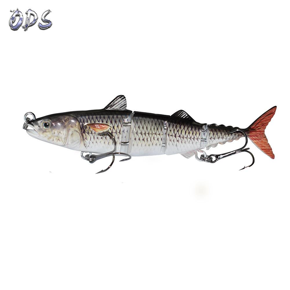 Luya Bait Four-Section Fishing Simulation Fake Bait Freshwater Sea Bait Hard Bait Luya Bait Tuna