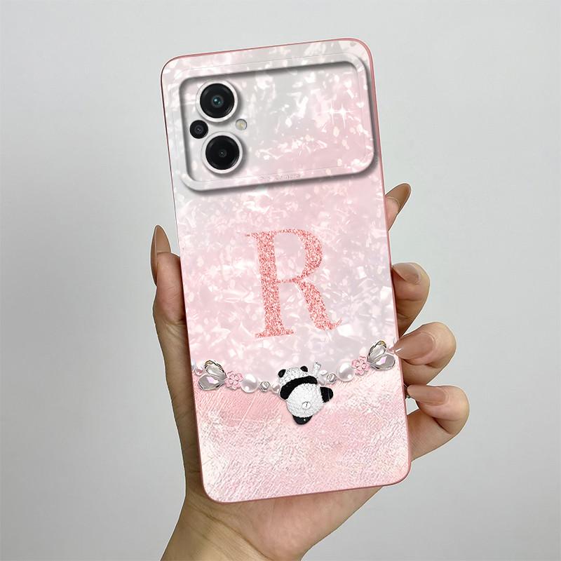 For Xiaomi Poco M5 Case Xiaomi Poco M4 5G Phone Case POCO M5 M5S M4 Crown Letters Camera Protection Square Liquid Silicone Cover
