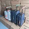 5022 Explosion-Proof 28-Inch Check-in Zipper Suitcase with Side Opening and Deep Compartment.