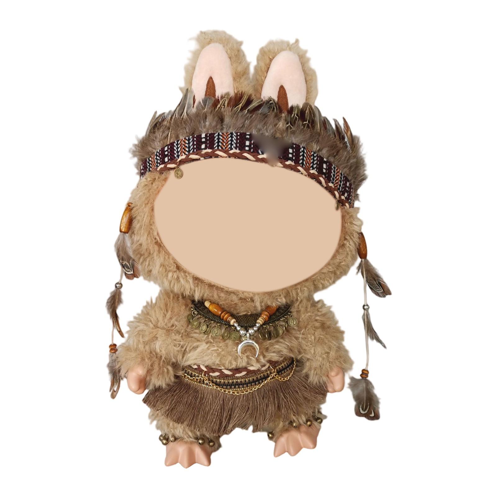 

Милая плюшевая кукла, игрушка в подарок, детская тряпичная кукла в мультяшном стиле One Size