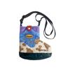 Modern Cool Woolen Kids Crossbody Bag With Geometric Pattern For Daily Use