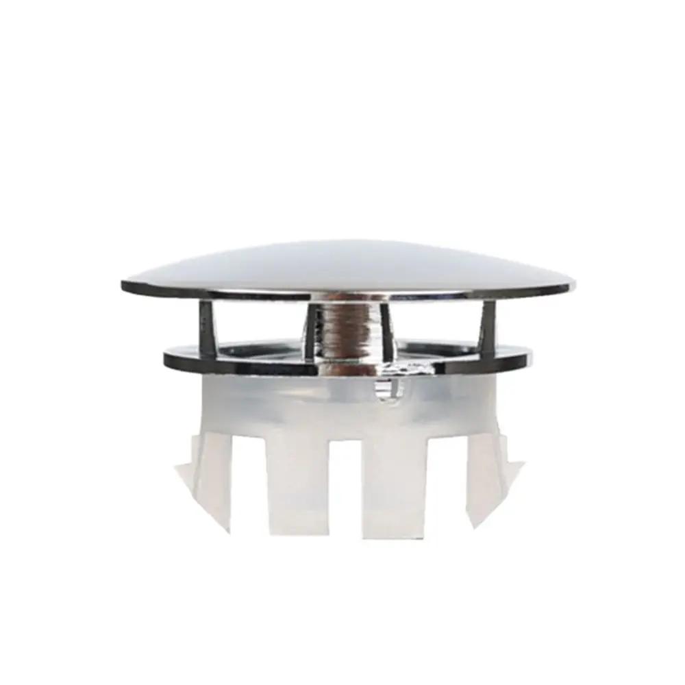 Sink Overflow Covers Trim Ring Cap Kitchen Bathroom Sink Bathtub Round Double Layer Replacement Hole Cover For 22mm-24mm Hole