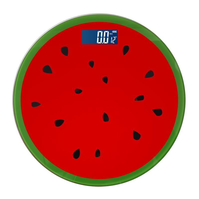 Fruit Pattern Weight Scale For Weighing Body Electronic Household Balance Floor Smart Digital Scales Bathroom Scales
