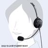 Sanwa Supply USB Single Compatible with and Headset, Ear, Wired, Bidirectional, Lightweight, Skype, Zoom, Teams, MM-HSU12BK