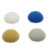 1 Piece Lovely Shell Shape Velvet Jewelry Box Wedding Engagement Ring Box for Earrings Necklace Bracelet Display Gift Box Holder