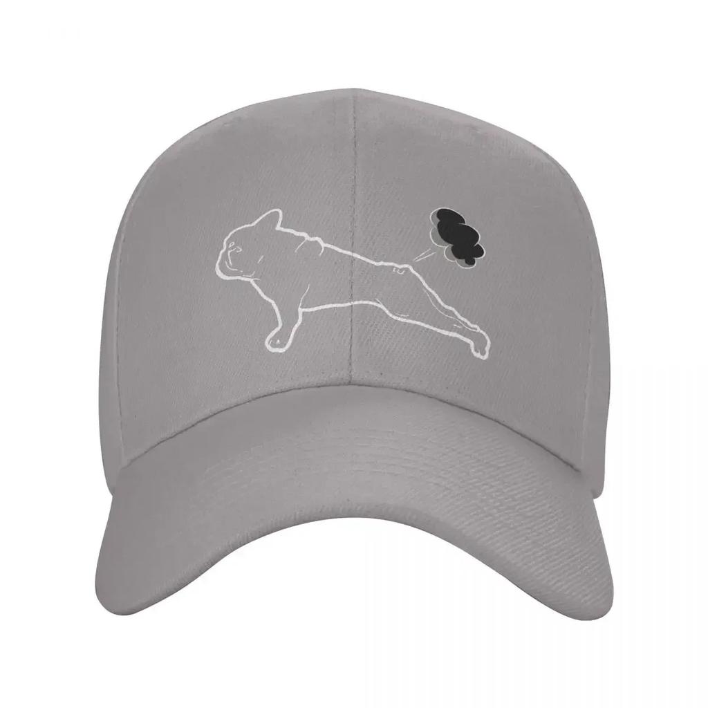 Custom Fashion French Bulldog Yoga Baseball Cap Women Unisex Adjustable Unisex Dad Hat Hip Hop Sun Hat