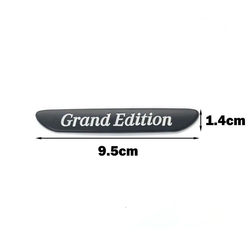 1Pcs 3D Metal Grand Edition Car Side Fender Rear Trunk Emblem Badge Sticker Decals for Mercedes-Benz,Car Decorations Stlying