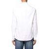 Emporio Armani Solid Color Button-Down Slim Fit Long Sleeve Shirt Men shirts White 8N1CD4-1NB1Z-0100