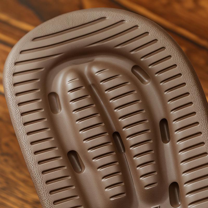 Slippers women wear outside summer home thick-soled hotel indoor bathroom non-slip bath sandals men