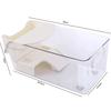Basking Area Turtle Tank Transparent Turtle Breeding Box Habitat Box Crab Tank  Habitat