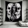 Dorohedoro Wall Tapestry Aesthetic Wall Hanging Printed Fabric Blanket Decorative Tapestries for Bedroom Living Room Home Decor