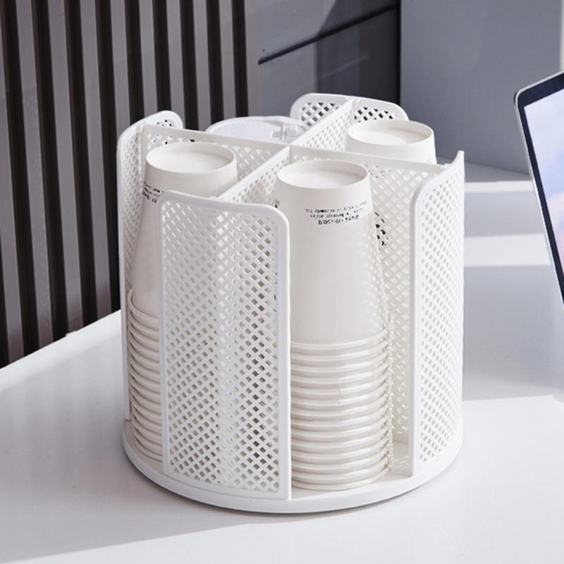 Innovative Kitchen Organizer 360 Degree Rotating Storage Rack Space Saving Spice Bottle Holder Makeup Decorative Tray