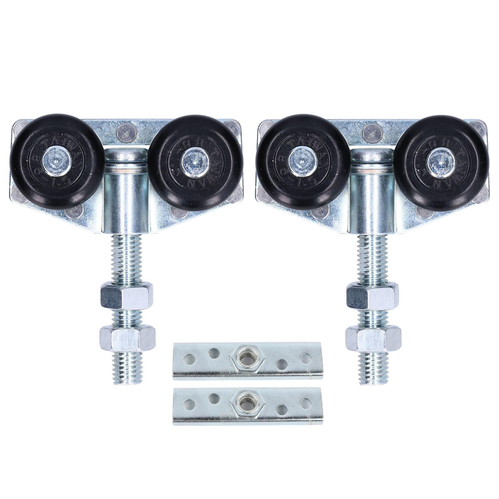 Konnwei 2Pcs Sliding Door Hanging Wheel Suspension Pulley Roller Glass Door Hardware Accessory