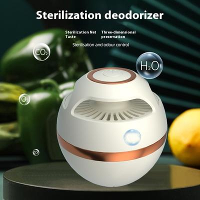 New Household Refrigerator Deodorant Purifier Food Preservation Wardrobe Small Ozone Smart Car Deodorizer