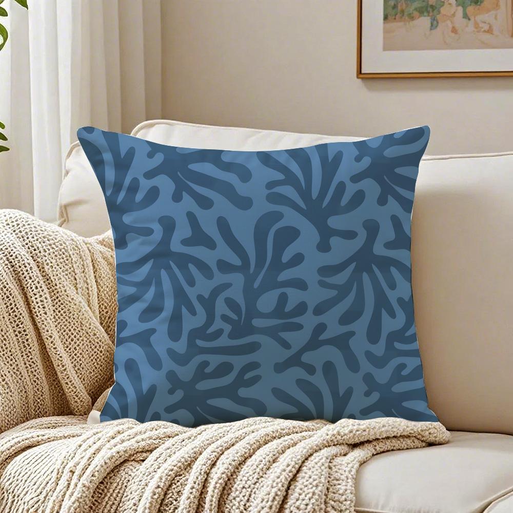 Cuscino Boho Matisse Linea Corallo Disegno a Linee Cuscino Copricuscino Federa Anti-Acari Decorazione Divano Soggiorno Cuscino Stanza
