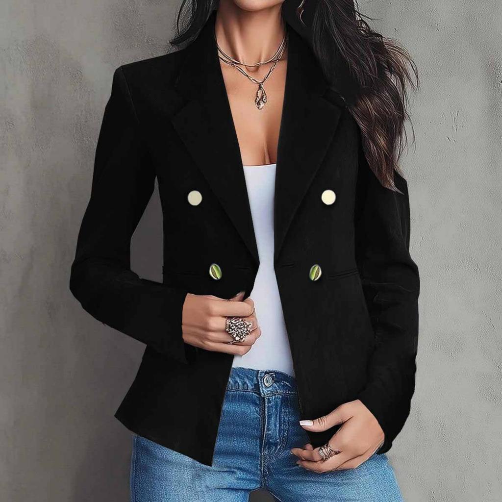 Fashionable Women's Winter Western Double Breasted Suit Women's Clothing