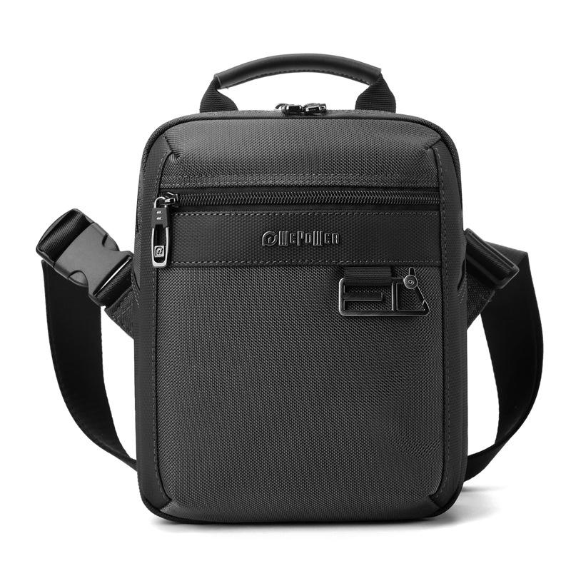 

WEPOWER Large Capacity Handheld Men s Bag Business Travel Shoulder Bag Travel Commuter Outdoor Messenger Bag one size сірий колір