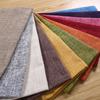 Pillow Case Home Decoration Salon Cushion Cover 50X50 Solid Pillowcase with Zipper Cotton Linen for Sofa Car Chair 45x45 40X40