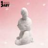 Hug Baby Genuine Plush Waving Rabbit Toy - Creative Jointed Healing Doll Gift