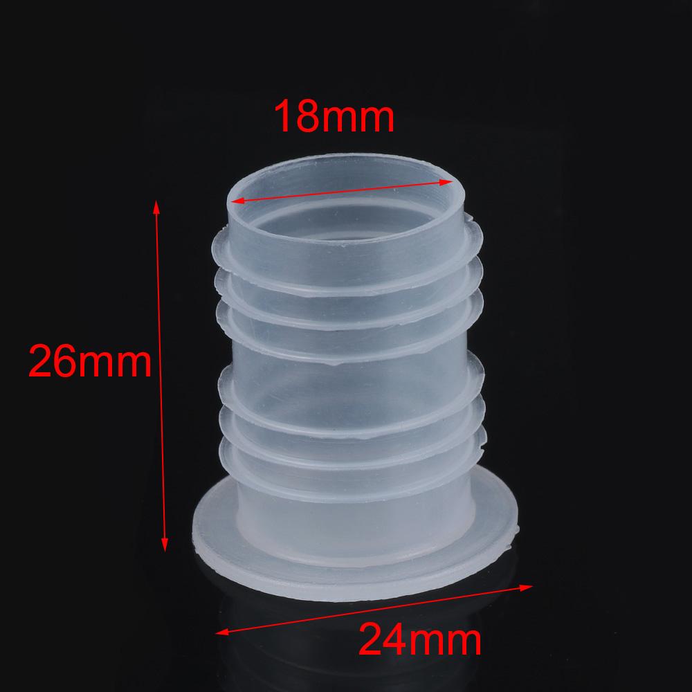 10Pcs/set New White Plastic Wine Stopper Replacement PE Bottle Sealer Caps Plug Glass Saver Sealer Plug Kitchen Bar Tool