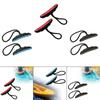 2Pcs Kayaking Accessories Kayak Handles Toggle Boat Rope Handles Lightweight Sleek Universal with Cord for Rowing Surfing
