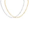 Simple Small Square Chain Necklace, Versatile And Cold Wind Women'S Daily Casual Fashion Accessories Nc-2671