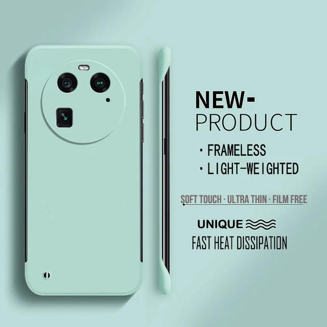 

Безрамковий жорсткий матовий чохол для телефону для Oppo Find X7 Ultra X6 Pro X7Pro X5 X3 ProCover Захисний бампер Shell Cover Find X3 PRO м ятний