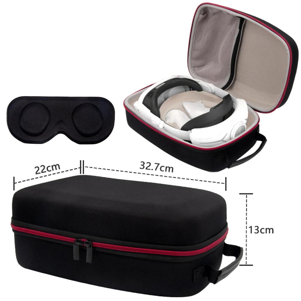 For Meta Quest 3 EVA Storage Bag Portable Box Travel Protective Carrying Case With Shoulder Strap for Meta Quest3 VR Accessories