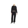 Nike Sportbekleidung Phoenix Fleece Einfarbig Schlicht Lässig Gestrickte Sporthose Damen Hose IM7499-010