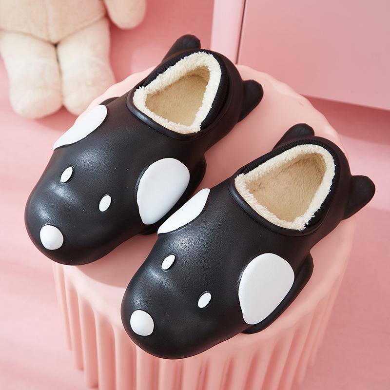 New winter cotton slippers EVA waterproof couple home thickened cotton mop warm non-slip deodorant cotton slippers