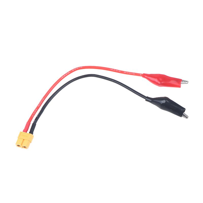 Xt60 Connector Cable Alligator Clips For Measure Tool Skyrc Nc2500 Pro Motor Run-In Line 14Awg Power Connection Cable