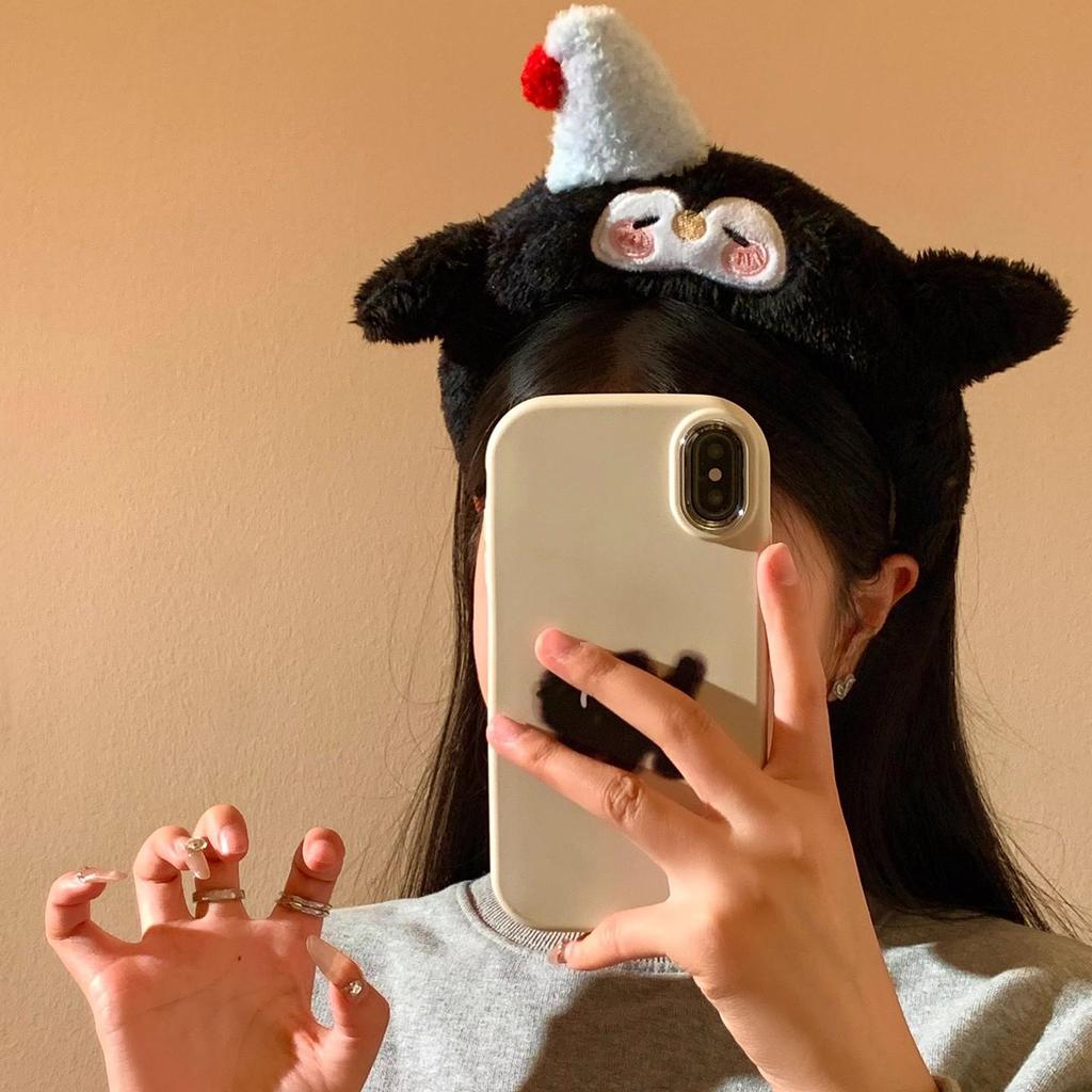 2025 High-End Cute Plush Penguin Headband for Women - Perfect for Daily Wear, Face Washing, and Hair Styling