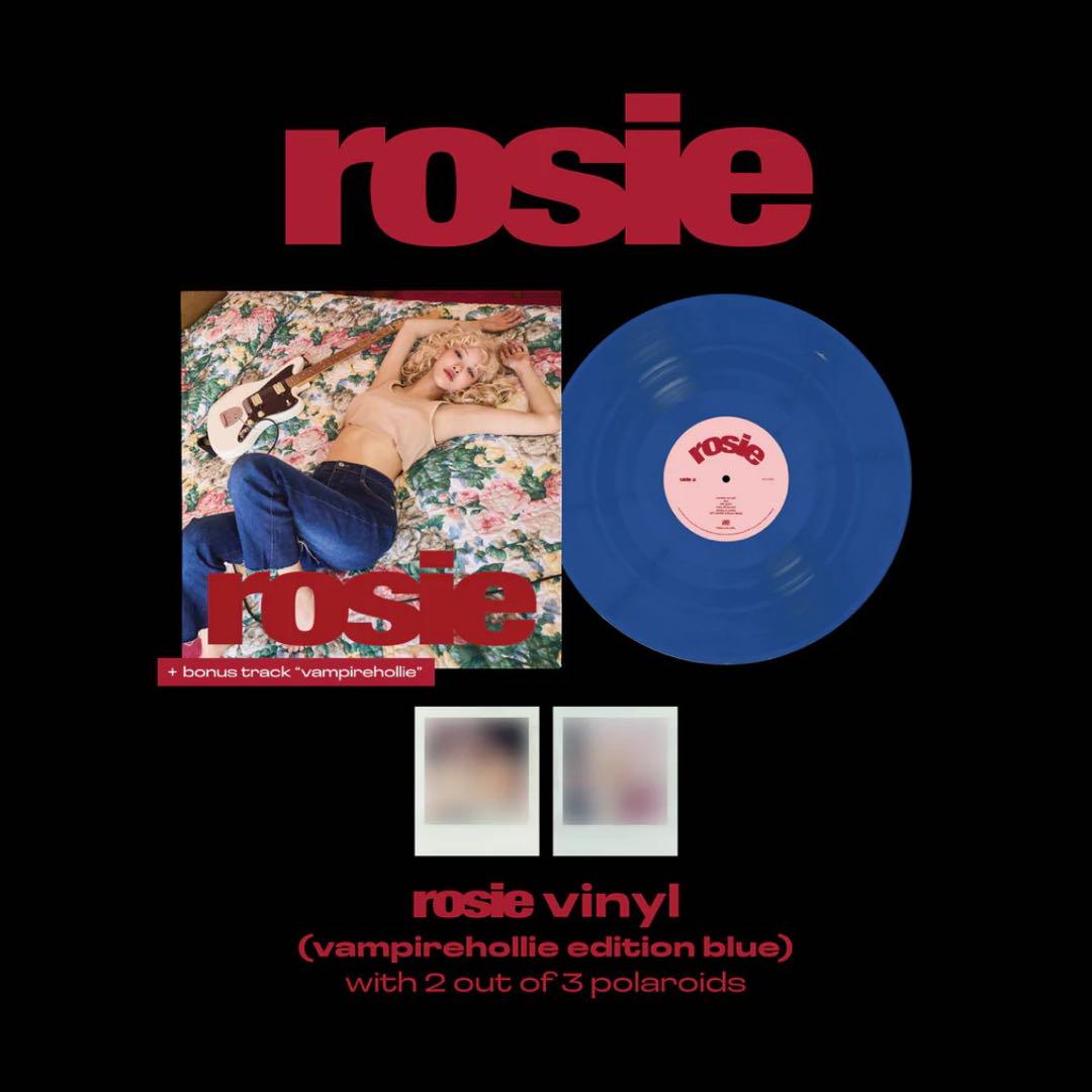 

[USED] BLACKPINK Rosé rosie vinyl LP Blue