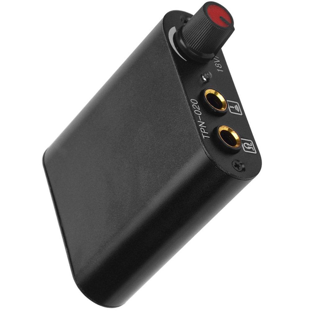 1Set Tattoo Power Adapter Power Voltage Regulator Durable Stainless Steel Tattooing Equipment Voltage Stabilizer for Tattoo