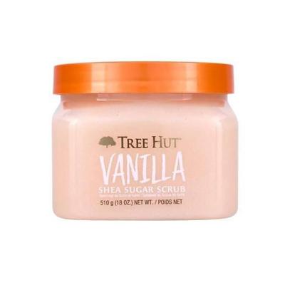 Körperpeeling - TREE HUT - Vanille - 510g - Vegan - Ohne Parabene - Feuchtigkeitsspendend