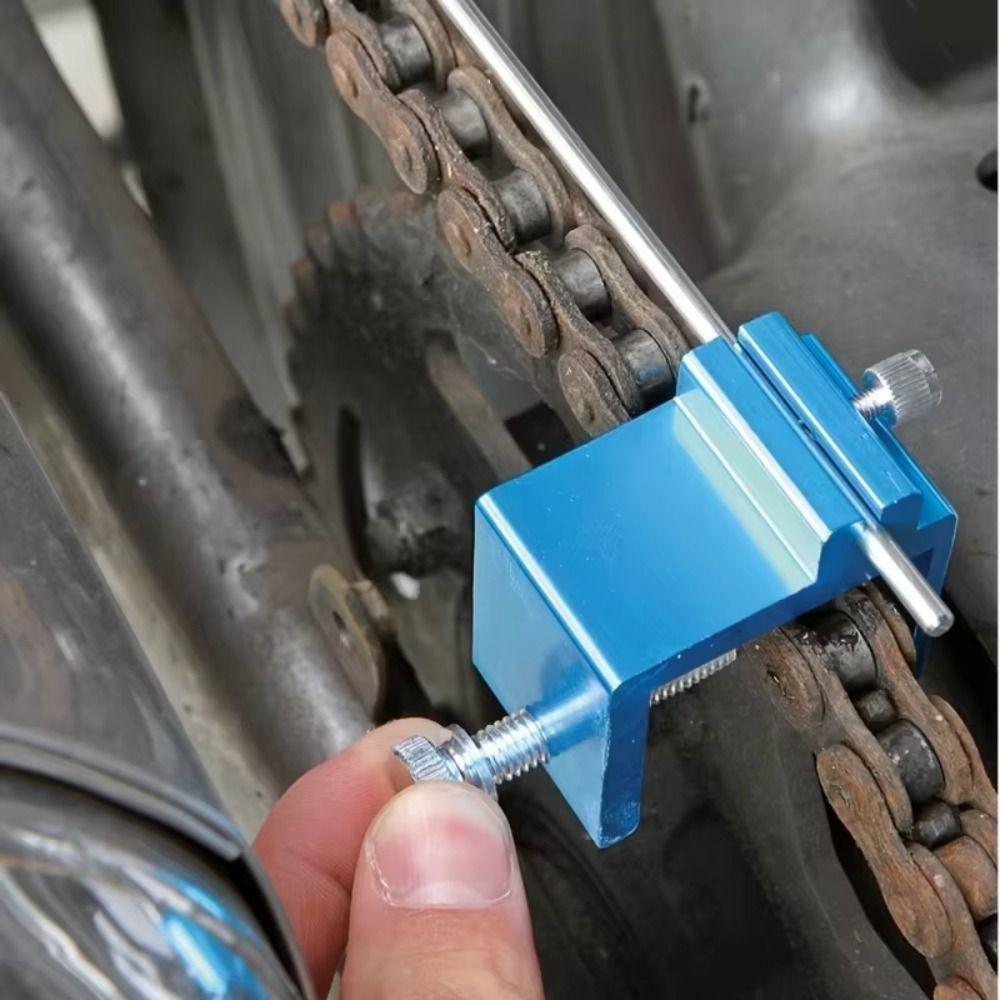 Universal Sprocket Alignment Tool Quick Accurate Motorbike Chain Adjusting Tool Sport Dirt Bike