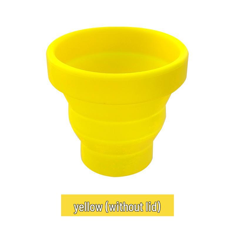 Silicone Foldable Travel Cup - Portable, Anti-Fall, Telescopic, Perfect for Outdoors & Holidays