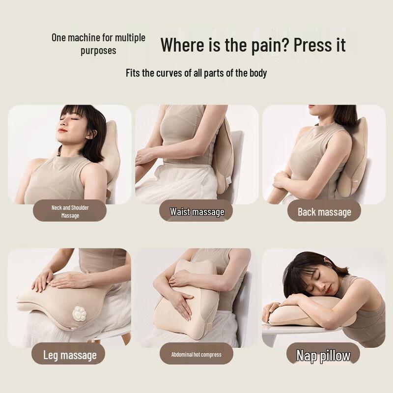 WOLO Smart Heated Kneading Lumbar Massager
