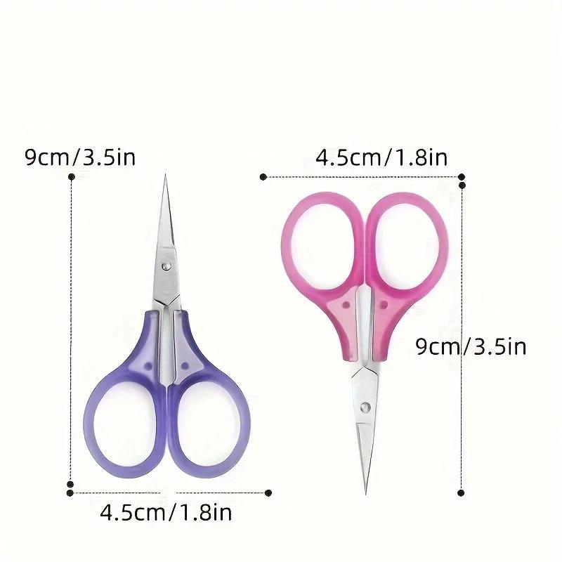 Mini Craft Scissors Set Precision Detail Cutters Ideal for Paper Cutting, Scrapbooking, Beauty & Sewing Craft Scissors