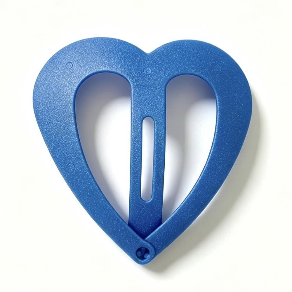 3pcs/set Funny Extra-large Hairpin Abstract Heart Barrettes Lolita Exaggerated Hair Clip  Party