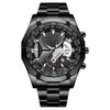 Men's Watch Date Display Luminous Quartz Watch 30M Waterproof Popular Wristwatch Stylish Casual Business Job Hunting Commuting Watch for Man