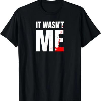 Funny Murder Mystery Party Costume T-Shirt