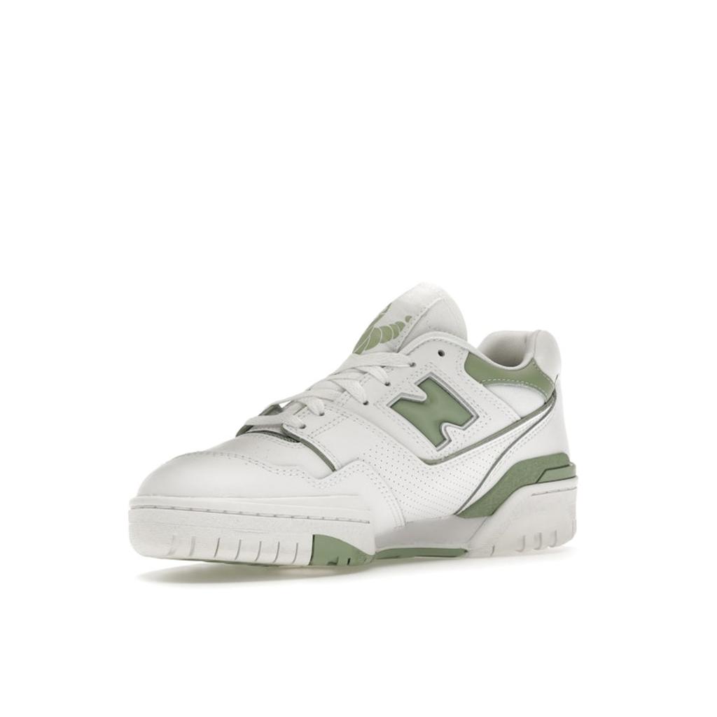 New Balance 550 White Mint Green Unisex Sneakers BB550FS1