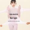 Unisex Children's Seamless Round Neck Base Layer for Warmth and Skin Beauty