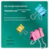 Deli 8556ES Colorful Binder Clips