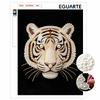 Pearl Art Painting Tiger Head Home Wall Decor Pearl Gemstone Painting Picture Crafts Adult/Beginner Gift Creative Home Decor Unframed Wall Art Decor