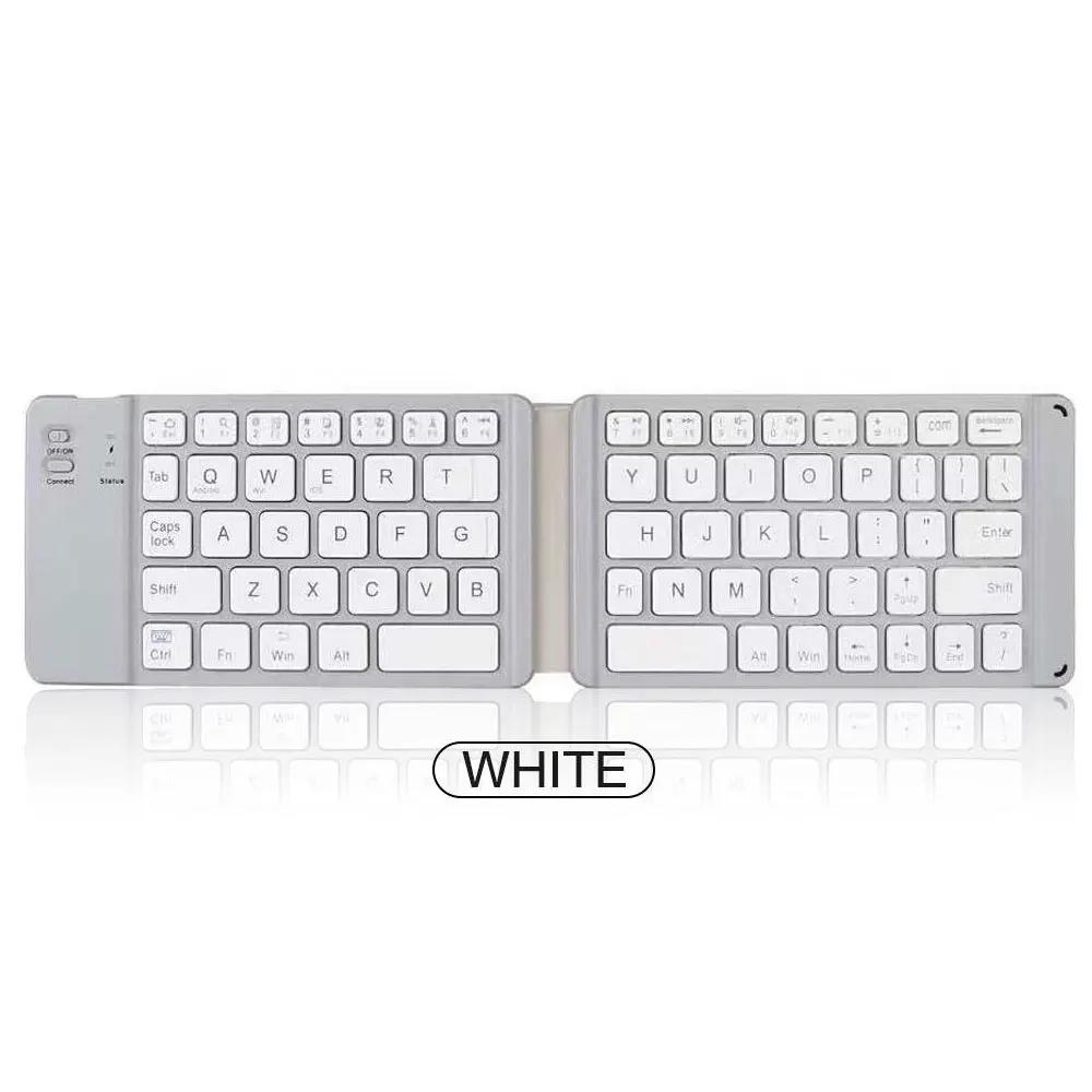 STONEGO 2-fold / 3-fold Ultra-thin Wireless Keyboard with Touchpad Bluetooth Keyboard Tablet PC Mobile Phone Mini Keyboard