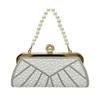 Pearl Fashion Evening Party Small Xiangfeng Water Diamond Handbag Cheongsam Banquet Bag