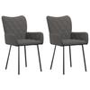 VidaXL 2x Chaises de Salle à Manger Fauteuils à Dîner Chaises de Cuisine Sièges à Dîner Chaises de Repas Restaurant 344832